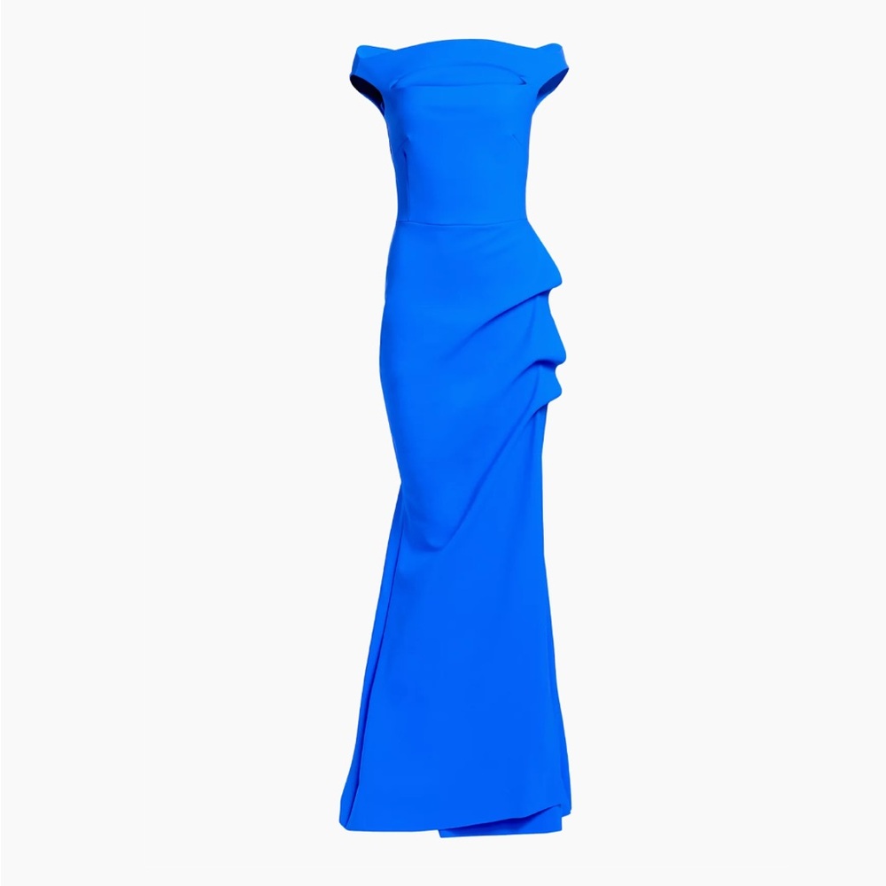 Chiara Boni La Petite Robe Melania Off-The-Shoulder Gown